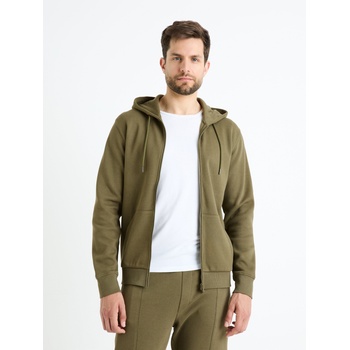 Celio Мъжки суитчър с качулка Celio Fepiquet в цвят каки Celio | Zelen | МЪЖЕ | S