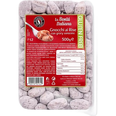 Ryžové gnocchi LA BONTÁ ITALIANA 0,5 kg