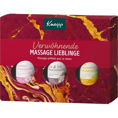 Kneipp masážní oleje 3 x 20 ml dárková sada