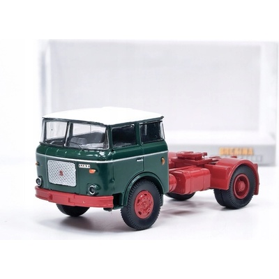Brekina LIAZ 706 SZM 1976 zelená/červená 1:87
