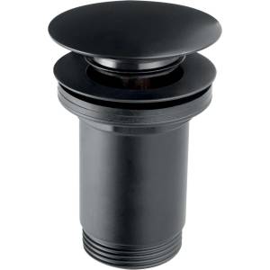 Novaservis - Сифон за мивка, черен S285B-BL-B (S285B-BL-B)