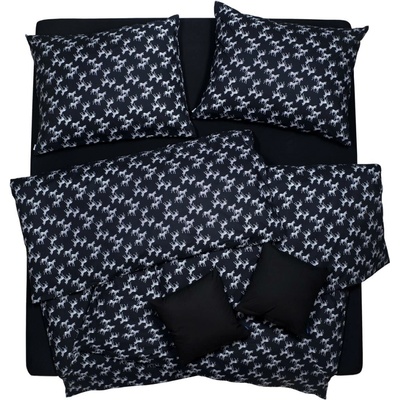 SCANquilt obliečky klasik Design wild zebra čiernobiela 140x200 70x90