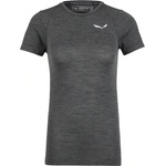 Salewa Дамско мериносово термобельо Salewa Women's Zebru Fresh AMR T-Shirt Merino base layer - Black Out - размер 36 (EU) (115-1581-0113)