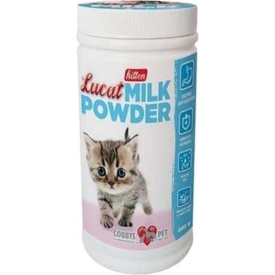 Cobbys Pet Lucat Kitten milk powder sušené mléko pro koťata 400 g – Zboží Mobilmania