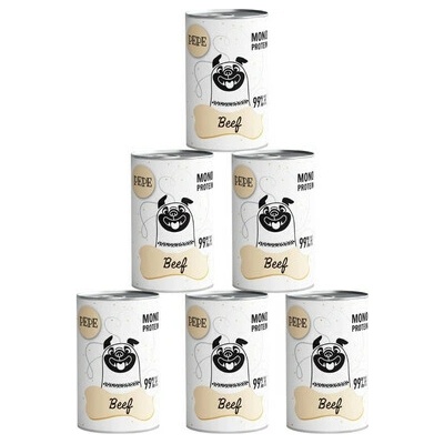 Paka Zwierzaka Pepe Beef 6 x 400 g