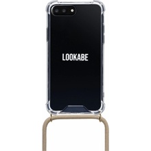 Pouzdro Lookabe Necklace iPhone 7/8+ gold nude loo007