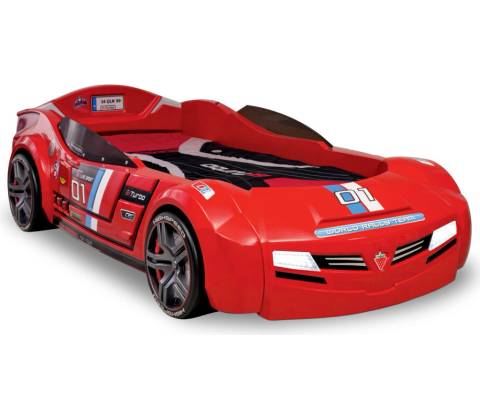 Cilek auto BiTurbo červená