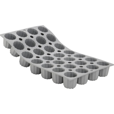 De Buyer Silikonová forma bordelais 3,5x3,5 cm