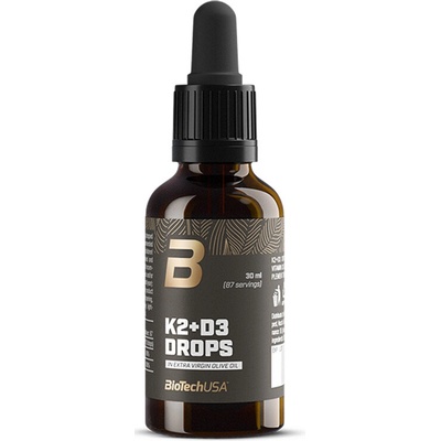 BioTech K2+D3 Kapky 30 ml