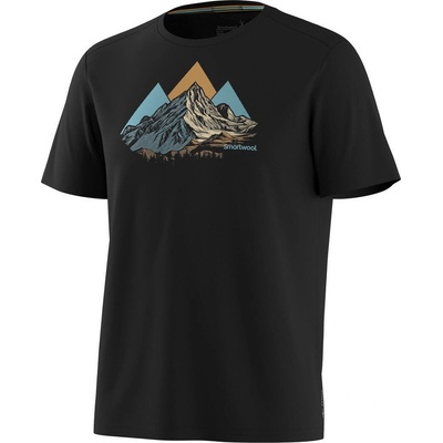Smartwool Triangle Mountain Active Short Sleeve Graphic Tee Размер: L / Цвят: черен