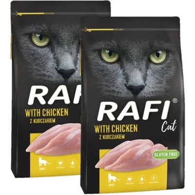 Dolina Noteci Rafi Cat s kuřecím masem 2 x 7 kg
