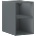 Mexen Box-A отворен шкаф с рафт 30 см, мат графит - 91AX2-0300-470-0-66 (91AX2-0300-470-0-66)