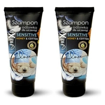 Frexin Sensitive Šampón s kondicionérem pro štěňata Med & bavlna 2 x 220 g