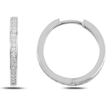 Olivie strieborné kruhy 3544