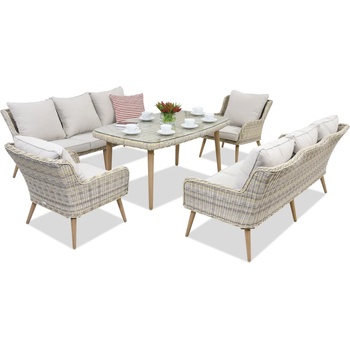 Garden Point Градински мебели Bilbao Apetito 8 Garden Point sand (GAP0560-8)