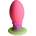 Creature Cocks XL Xeno Egg Glow in the Dark Silicone Egg Pink