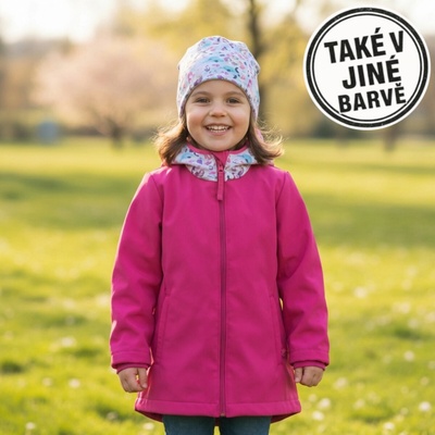 Softshellový kabátek s fleecem Maskač růžový – Zbozi.Blesk.cz