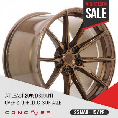 CONCAVER CVR4 11x20 BLANK ET0-30 brushed bronze