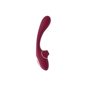 Dildos assorted S Pleasures Dual Suction Wine (P24492)