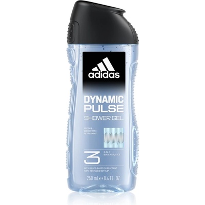 Adidas Dynamic Pulse душ гел за тяло и коса за мъже 250ml