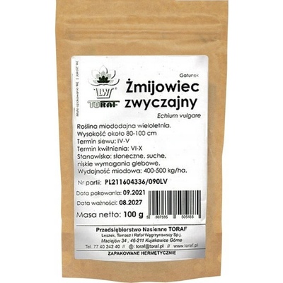 Semena okrasné rostliny Toraf hadinec obecný 100 g