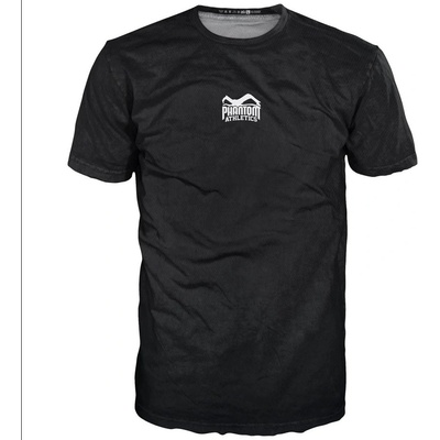 PHANTOM Pánske tričko Dry tech EVO Apex čierna/biela