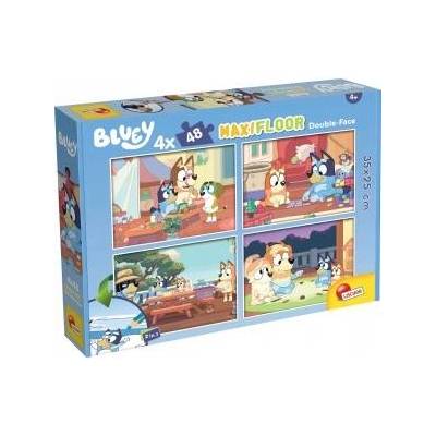Lisciani Double sided floor puzzles Maxi 4x48el Bluey 100354 LISCIANI