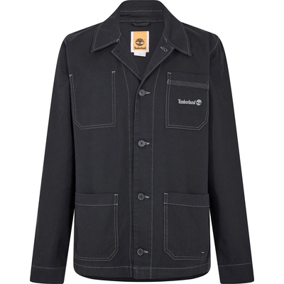 Timberland Men's Timb Chore Canvas Overshirt - Black