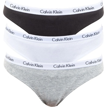 Calvin Klein 3PACK dámské kalhotky vícebarevné QD3588E999