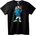 NOONEBRAND Тениска Смърф Urban Стил - 2XL, Black