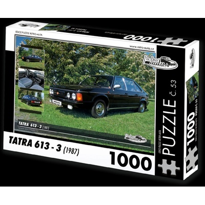 Retro-Auta č. 53 Tatra 613-3 1987 1000 dílků