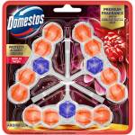Domestos Aroma Lux Освежаващо блокче за тоалетна с концентрирани етерични масла Dahlia Wish (3x50g) (8720182903846)