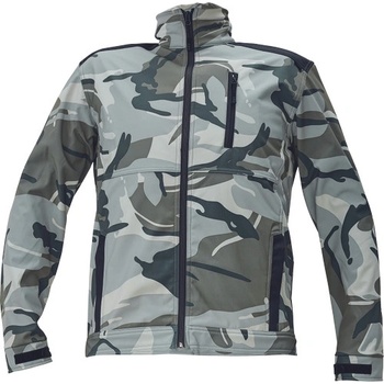 Cerva CRV CRAMBE MASKAČOVÁ SOFTSHELLOVÁ BUNDA BÉŽOVÁ CAMOUFLAGE