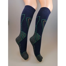 Chlapčenské podkolienky Sport II modrá tmavá