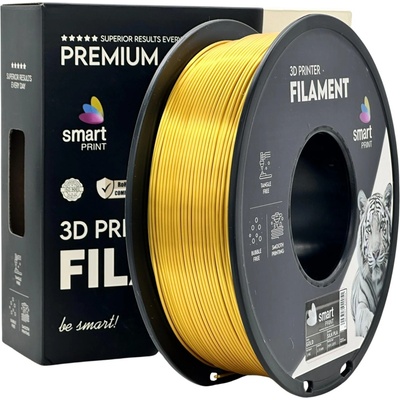 Smart Print FG-S91-E1, 3D филамент, PLA Silk, Gold, 1kg, 1, 75mm (FG-S91-E1)