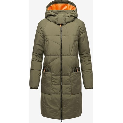 Navahoo Женско зимно яке с качулка Bliblablubb, маслинова гора (N-107-639.BLIBLABLUBB_14.olive_forest)