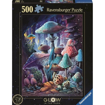 RAVENSBURGER Svítící Magické houby 500 dílků