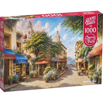Image 1 of Cherry Pazzi - Puzzle Italian holiday - 1 000 piese