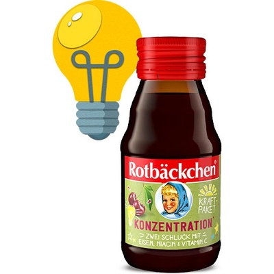 Rotbäckchen Shot nápoj Koncentrácia 60 ml