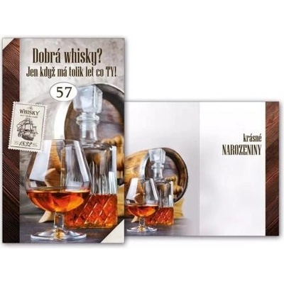 Přání MFP k narozeninám otočné M11-478 W s textem