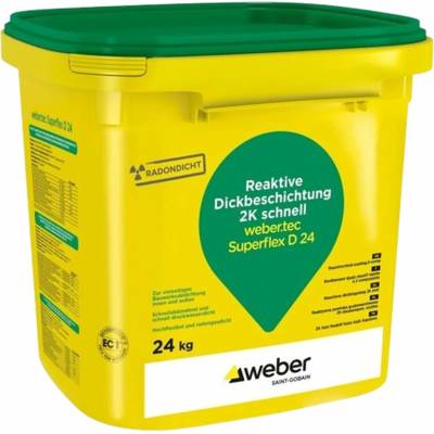 Weber webertec Superflex D24 hydroizolačná stierka 24 kg