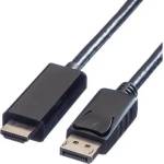 Roline Cable DP M - HDMI M, 2m, 4K (11.99.5786)