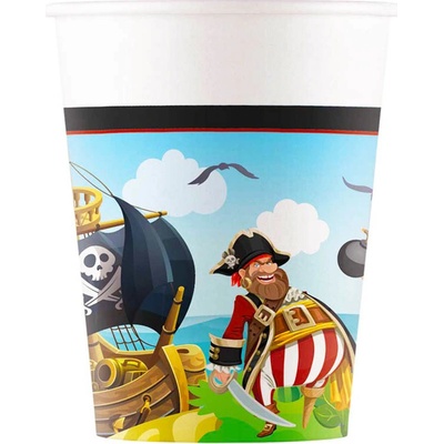 Procos Piráti papierové poháre 200ml FSC®
