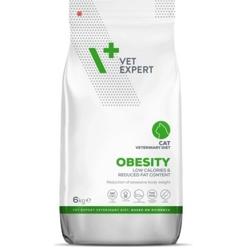 VetExpert Obesity cat - суха храна за котки, спомага за намаляване на излишното тегло, 400 гр, Vet Expert - Полша