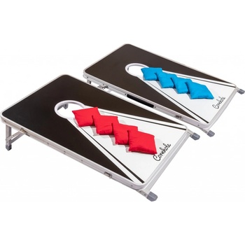 BeerCup Crater, Original Cornhole Board Set, z dreva, vrátane 8 Cornhole vrecúšok