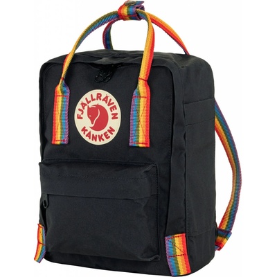 Fjällräven Kånken Rainbow Mini černá 7 l