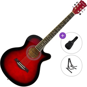 Pasadena SG026C-38 Standard SET Red Sunburst Джъмбо китара