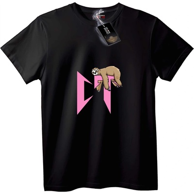 NOONEBRAND Тениска Sloth CT - L, Black