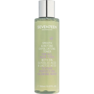 SEVENTEEN Ексфолиращ тонер без отмиване Seventeen SMOOTH & REFINE EXFOLIATING TONER (1201504)