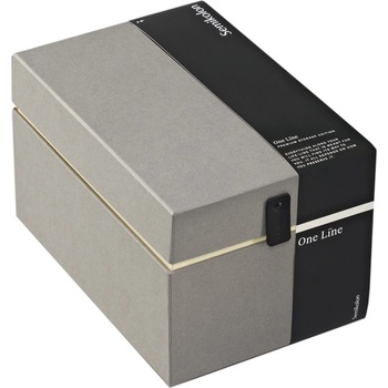 Semikolon Кутия за съхранение One Line висока сива (373062)